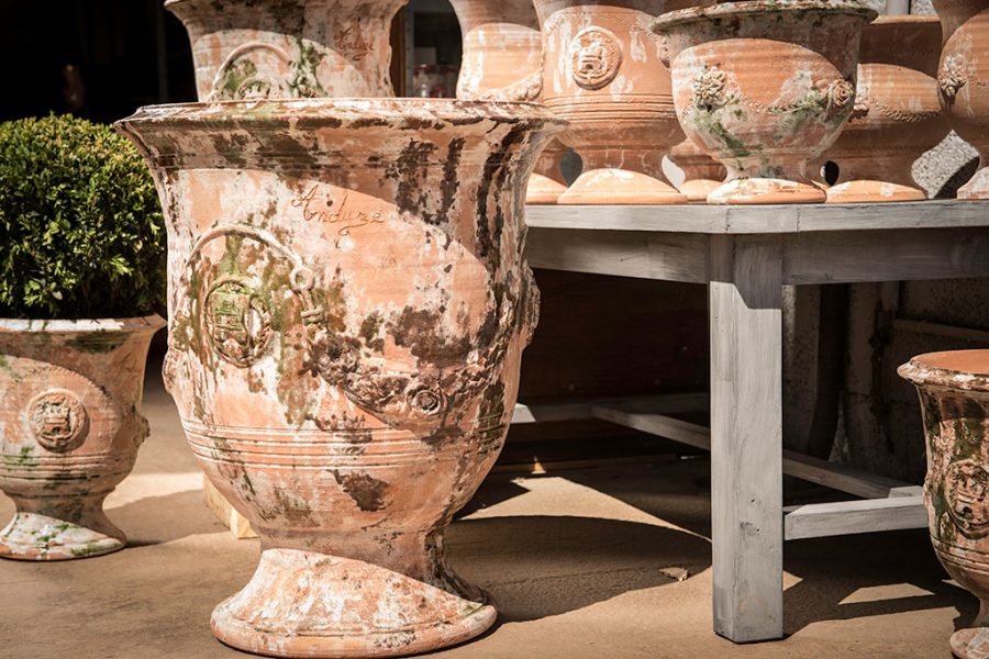 vase d'anduze POTERIE LES TERRES ANCIENNES