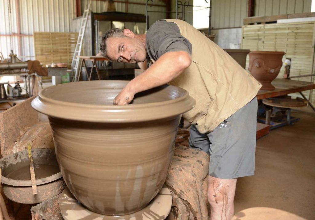 Poterie d'Anduze histoire de la Poterie Les Terres Anciennes