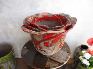 vase rose 2