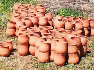 reproduction poterie : boudins
