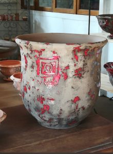 vase contemporain : poterie sur mesure